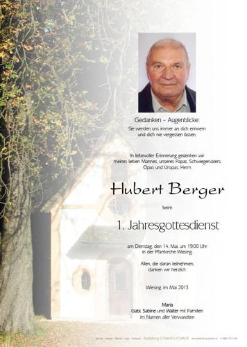 Parte von Hubert Berger