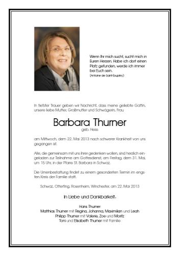 Parte von Barbara Thurner