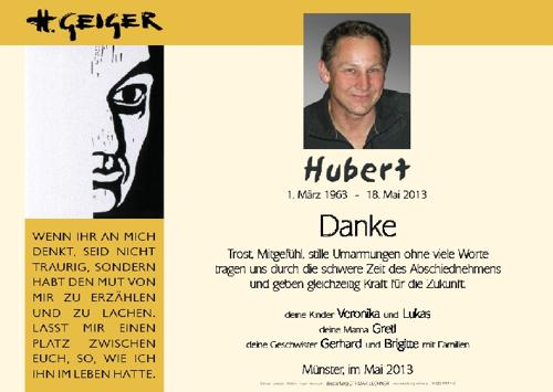 Parte von Hubert Geiger