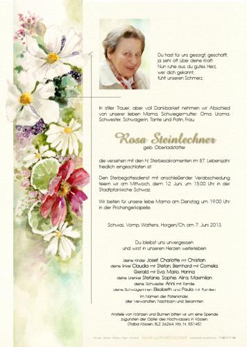 Parte von Rosa Steinlechner