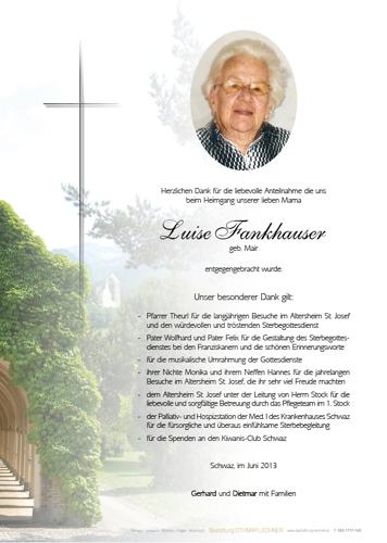 Parte von Luise Fankhauser