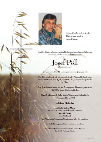 Parte von Josef Pöll