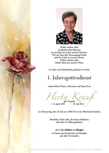 Parte von Herta Krau%C3%9F