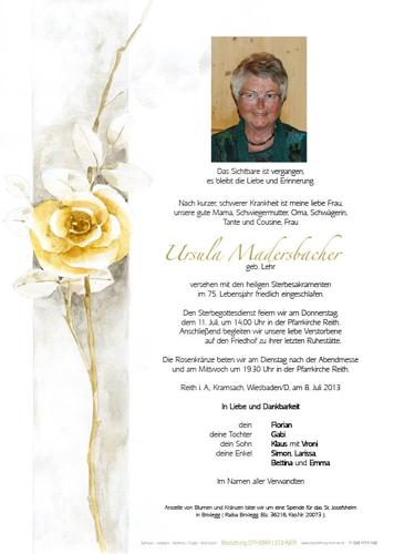 Parte von Ursula Madersbacher