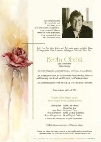 Parte von Berta Obrist