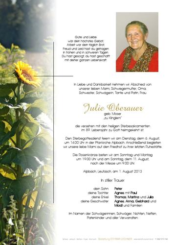 Parte von Juliana Oberauer