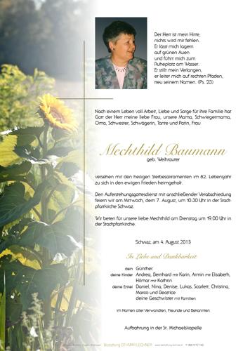 Parte von Mechthilde Baumann