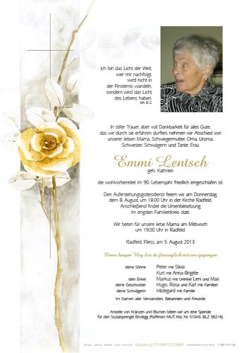 Parte von Emmi Lentsch