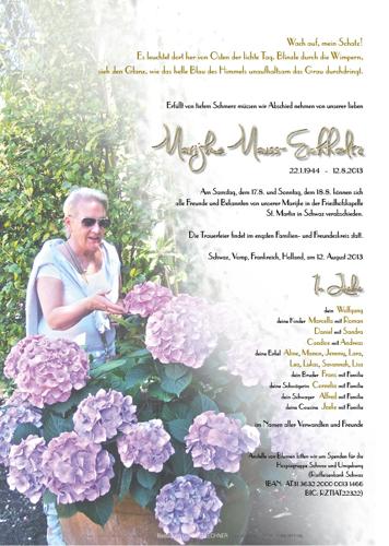 Parte von Marijke Mauss-Eichholtz