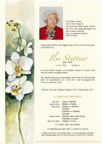 Parte von Ilse Stettner