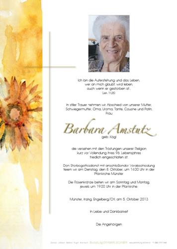 Parte von Barbara Amstutz