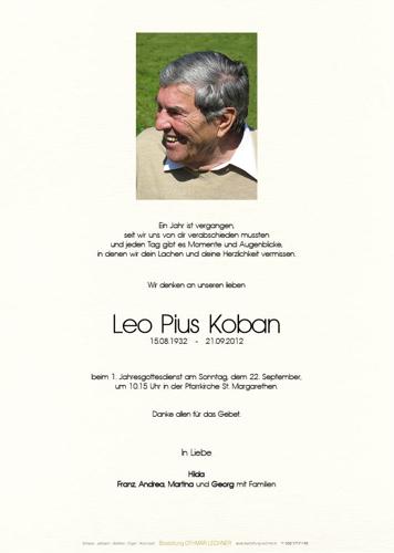 Parte von Leo Koban
