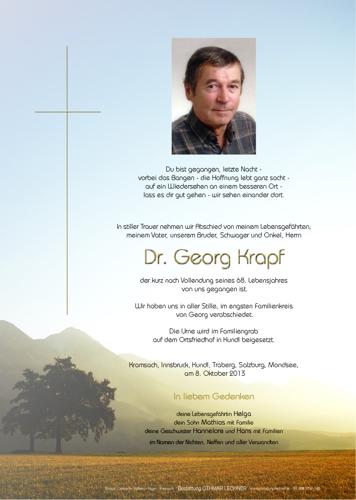 Parte von Krapf Georg Dr.