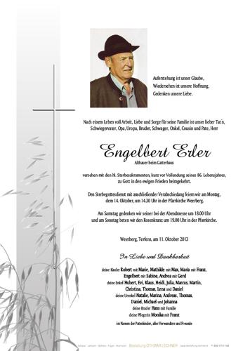 Parte von Engelbert Erler