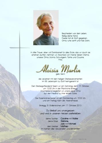 Parte von Aloisia Marlin