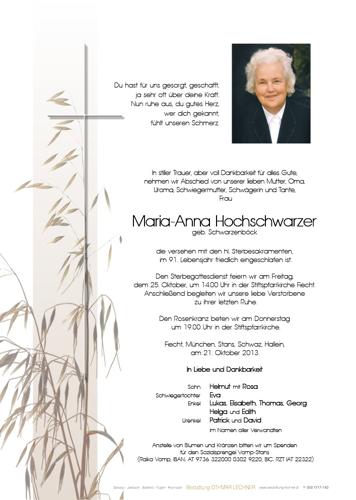 Parte von Maria-Anna Hochschwarzer