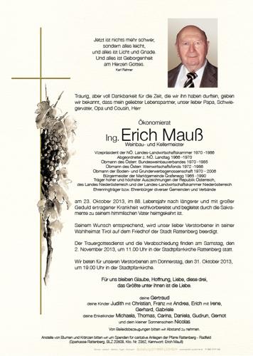Parte von Erich Mau%C3%9F