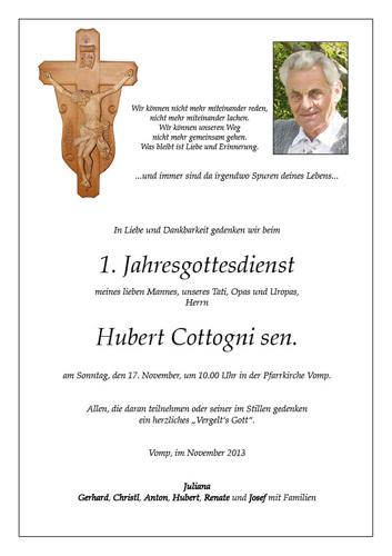 Parte von Hubert Cottogni