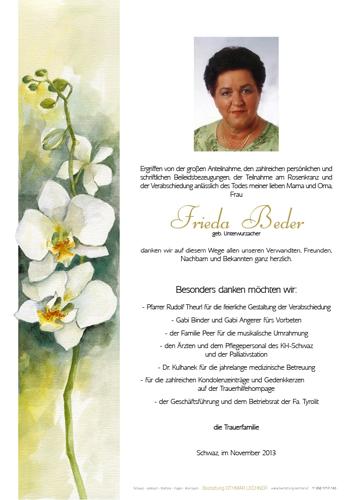 Parte von Elfriede Beder