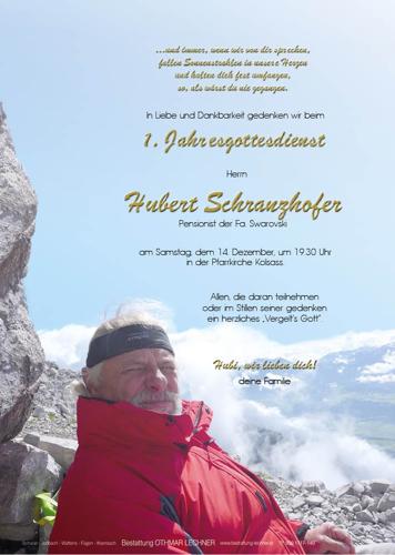 Parte von Hubert Schranzhofer