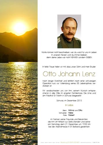 Parte von Otto Johann Lenz