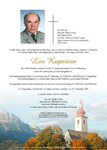 Parte von Leo Kuperion