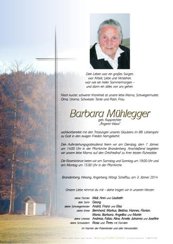 Parte von Barbara Mühlegger