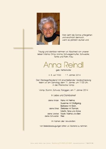 Parte von Anna Reindl