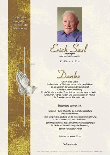 Parte von Erich Saxl