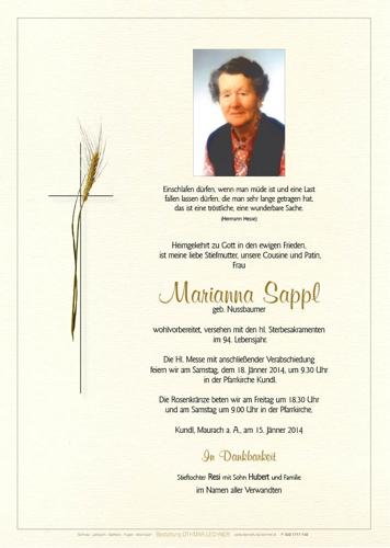 Parte von Marianna Sappl