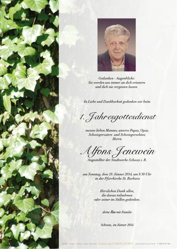 Parte von Alfons Jenewein