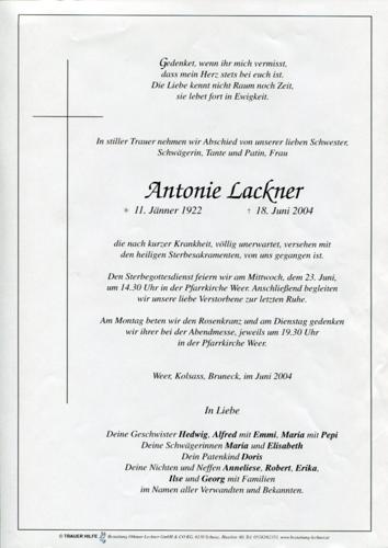 Parte von Antonie Lackner