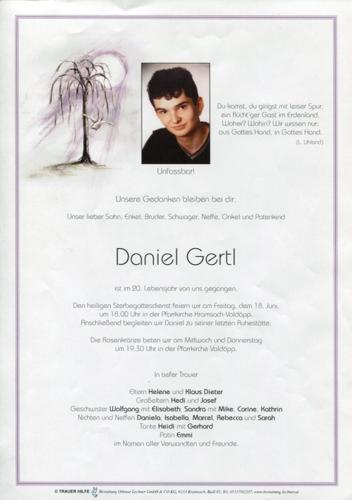 Parte von Daniel Gertl