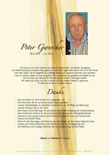 Parte von Peter Gwercher