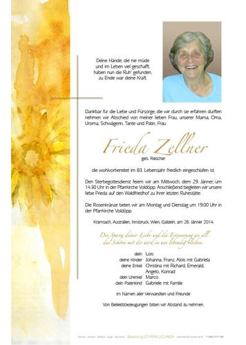 Parte von Frieda Zellner