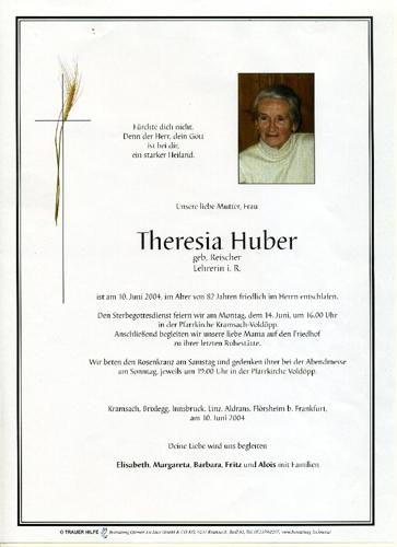 Parte von Theresia Huber