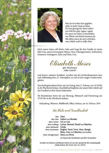 Parte von Elisabeth Moser