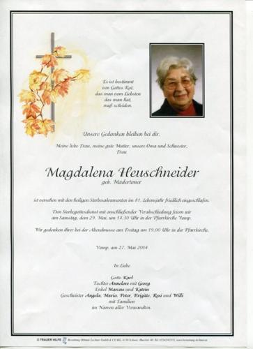 Parte von Magdalena Heuschneider