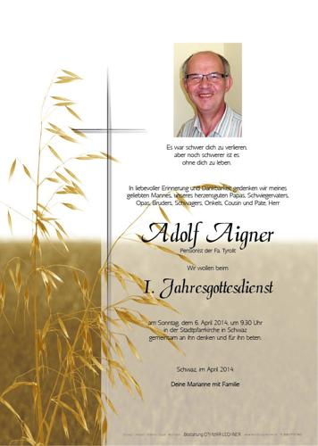 Parte von Adolf Aigner