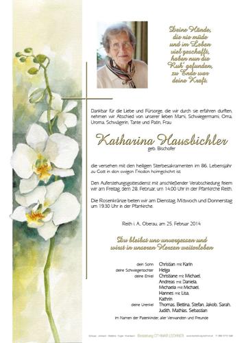 Parte von Katharina Hausbichler
