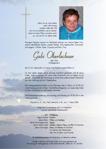 Parte von Gabriele Oberlechner