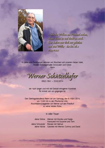 Parte von Werner Schützelhofer