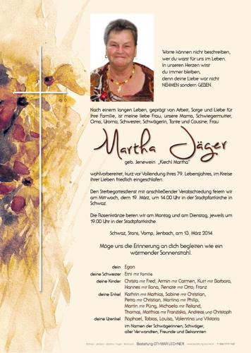 Parte von Martha Jäger