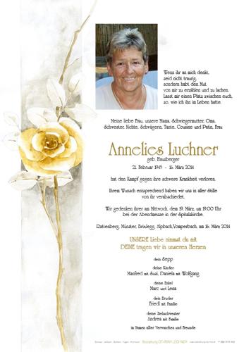 Parte von Anneliese Luchner