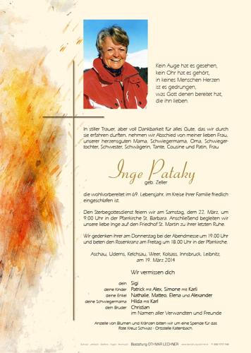 Parte von Ingeborg Pataky