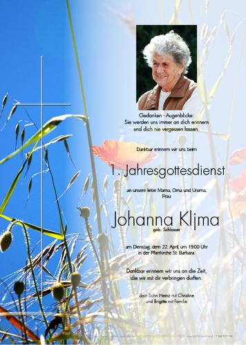 Parte von Johanna Kljma