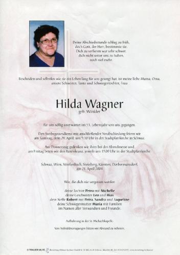 Parte von Hilda Wagner