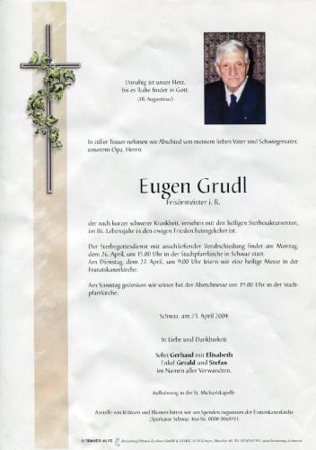 Parte von Eugen Gradl