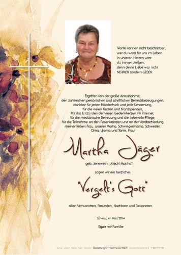 Parte von Martha Jäger