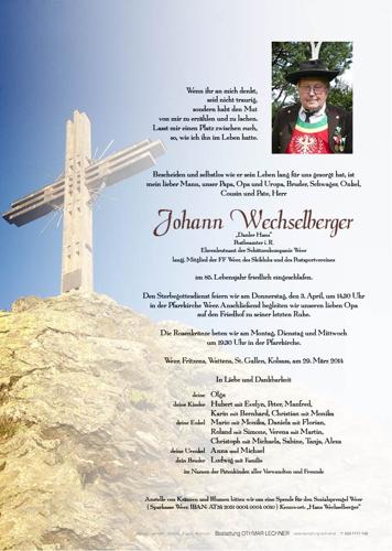 Parte von Johann Wechselberger